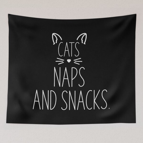 Item preview, Cats sleep snacks designed and sold by ElBeDesigns.