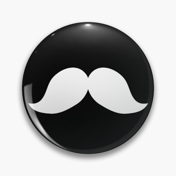 Item preview, The Englishman Mustache Face Mask - White designed and sold by unrealindeed.