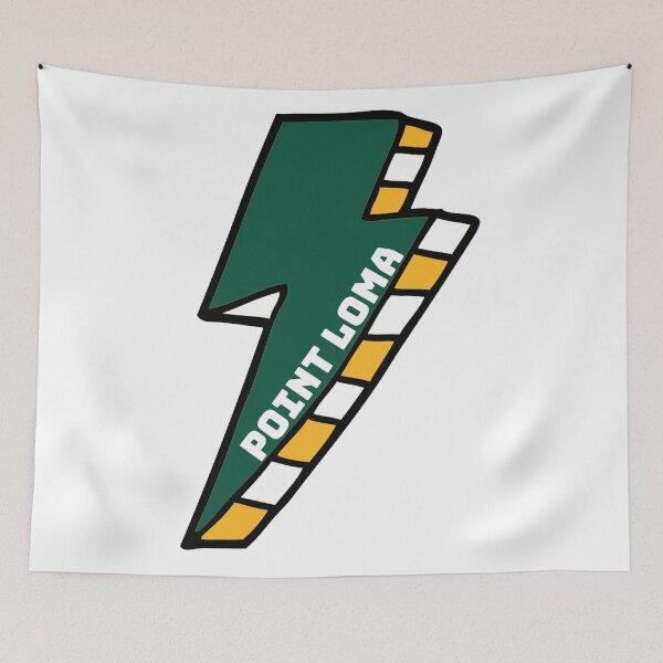 Item preview, Point Loma Nazarene University Lightning Bolt designed and sold by kkosmicki.