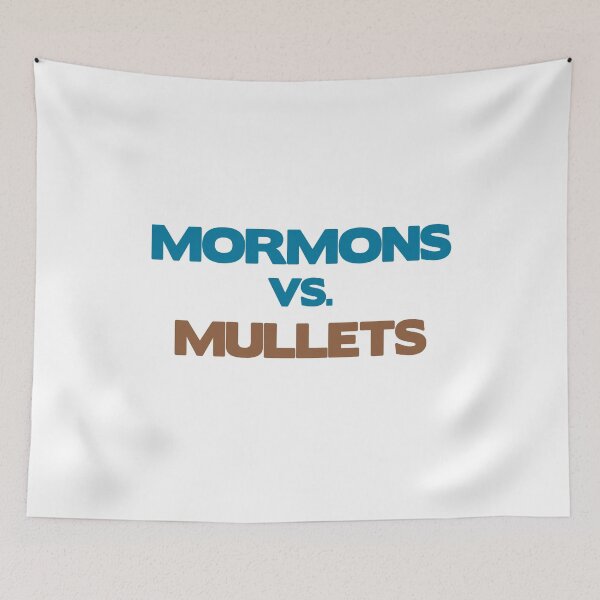 Item preview, Mormons vs Mullets designed and sold by rayla1424.