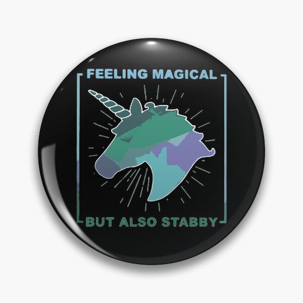 Item preview, Feeling Magical But Also Stabby designed and sold by Funny Tee.
