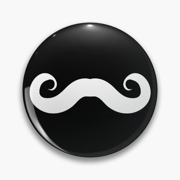 Item preview, The Bandit Mustache Face Mask - White designed and sold by unrealindeed.