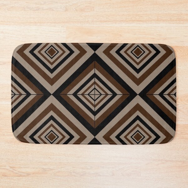 Item preview, decorative geometric illustration pattern designed and sold by ErhanArt.