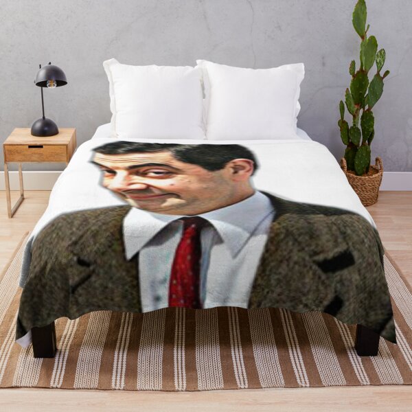 Mr. Bean Smile Fleecedecke