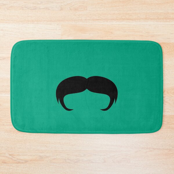 Item preview, The Rockstar Mustache Face Mask - Black designed and sold by unrealindeed.