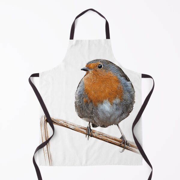 Item preview, Robin red breast wildlife bird designed and sold by HaleyRedshaw.