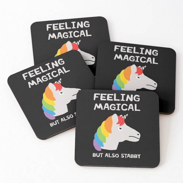 Item preview, Feeling Magical But Also Stabby designed and sold by Funny Tee.