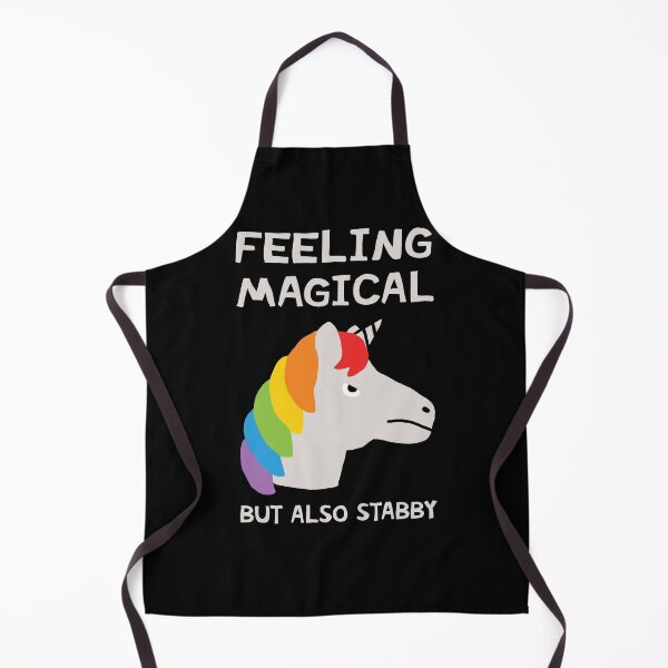 Item preview, Feeling Magical But Also Stabby designed and sold by Funny Tee.