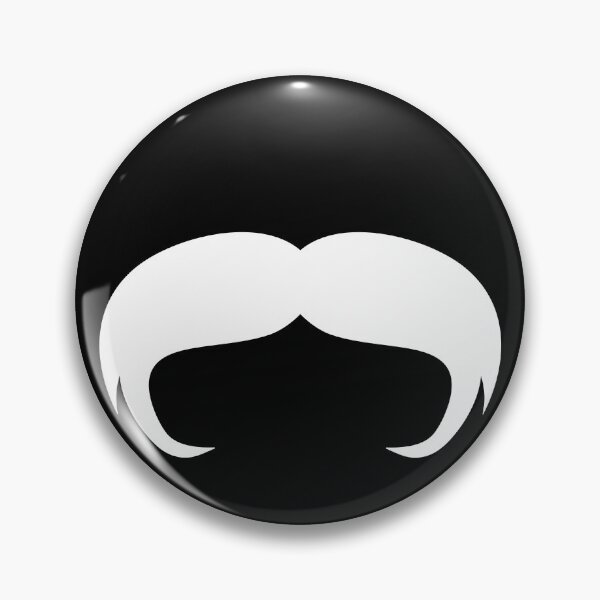Item preview, The Rockstar Mustache Face Mask - White designed and sold by unrealindeed.