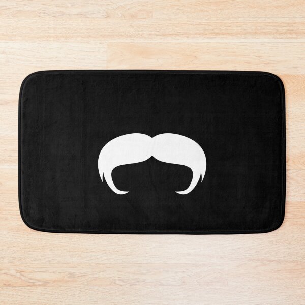Item preview, The Rockstar Mustache Face Mask - White designed and sold by unrealindeed.