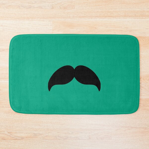 Item preview, The Sheriff Mustache Face Mask - Black designed and sold by unrealindeed.