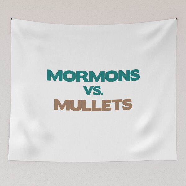 Item preview, Mormons vs Mullets designed and sold by rayla1424.