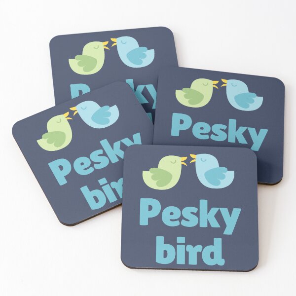 Item preview, pesky bird designed and sold by kajalkanojia.