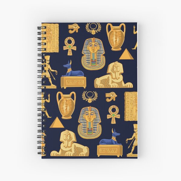 Ancient Egyptian Treasure Spiral Notebook
