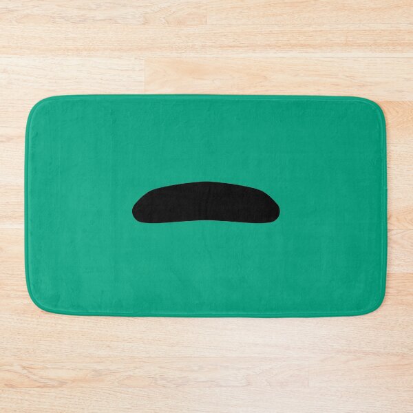 Item preview, The Walrus Mustache Face Mask - Black designed and sold by unrealindeed.