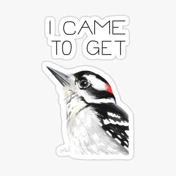 Item preview, I Came To Get Down designed and sold by LauraWolfArtist.