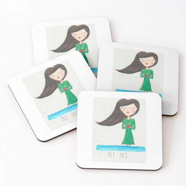 Item preview, Watercolor painting - whimsical character art designed and sold by thecloudkeeper.