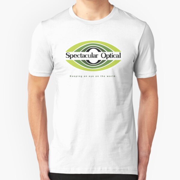 Spectacular Optical - Keeping an eye on the world Slim Fit T-Shirt