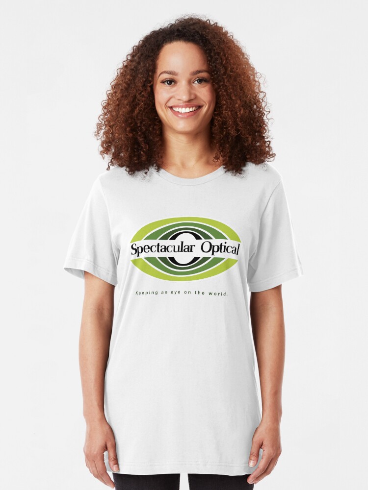 Alternate view of Spectacular Optical - Keeping an eye on the world Slim Fit T-Shirt