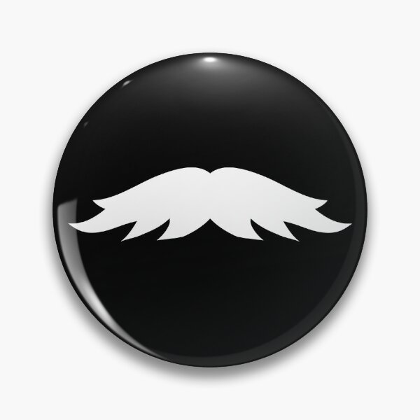 Item preview, The Professor Mustache Face Mask - White designed and sold by unrealindeed.