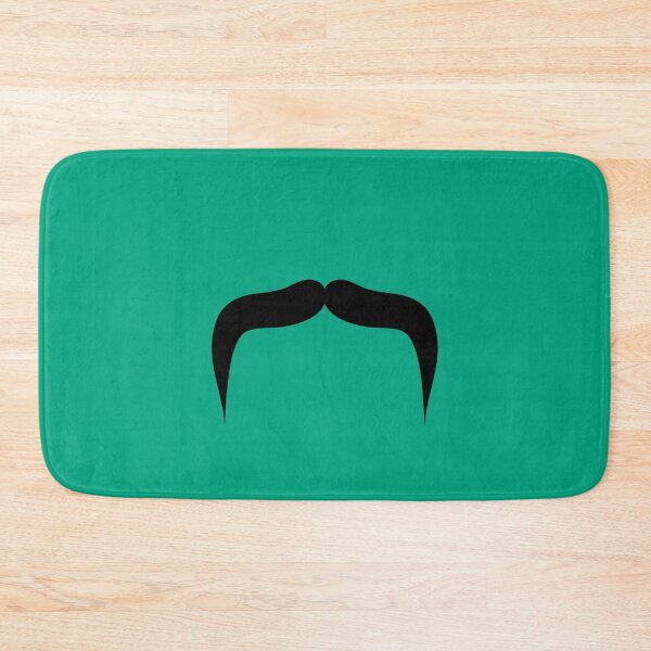 Item preview, The Cowboy Mustache Face Mask - Black designed and sold by unrealindeed.
