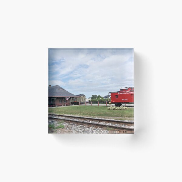 Item preview, Railroad Trains And Depot - New Oxford PA 2 designed and sold by jtrommer.