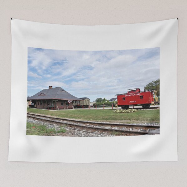 Item preview, Railroad Trains And Depot - New Oxford PA 2 designed and sold by jtrommer.