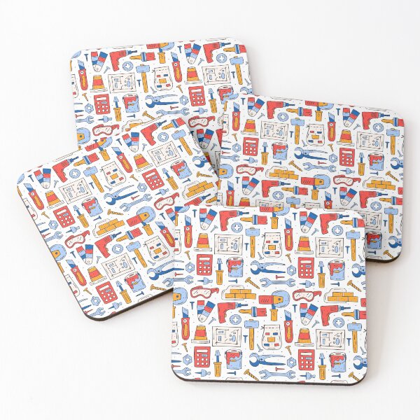 Item preview, Home Repair Tools Pattern designed and sold by TSlayerMerch.