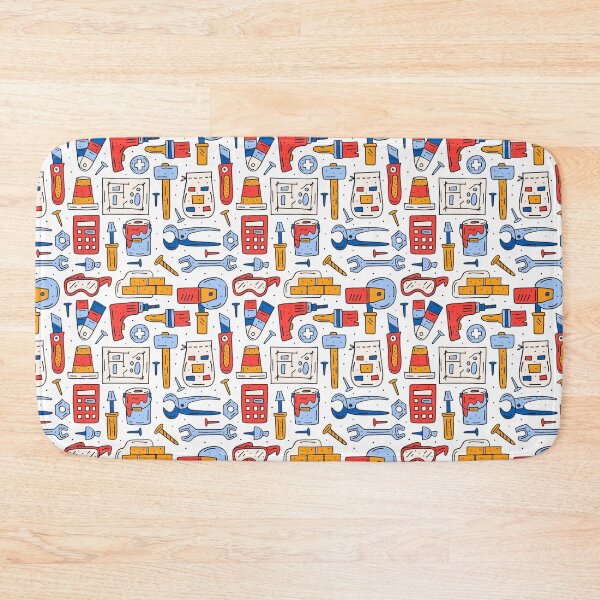 Item preview, Home Repair Tools Pattern designed and sold by TSlayerMerch.