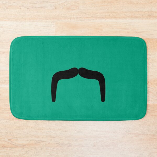Item preview, The Horseshoe Mustache Face Mask - Black designed and sold by unrealindeed.