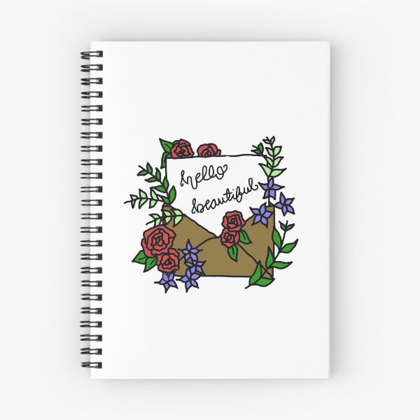 Item preview, Hello beautiful flower envelope designed and sold by eleanor27.