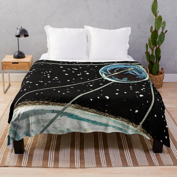 Item preview, Sputnik Satellite - Vintage Retro Illustration designed and sold by elevens.