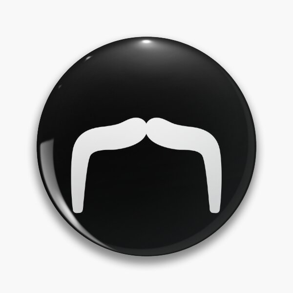 Item preview, The Horseshoe Mustache Face Mask - White designed and sold by unrealindeed.