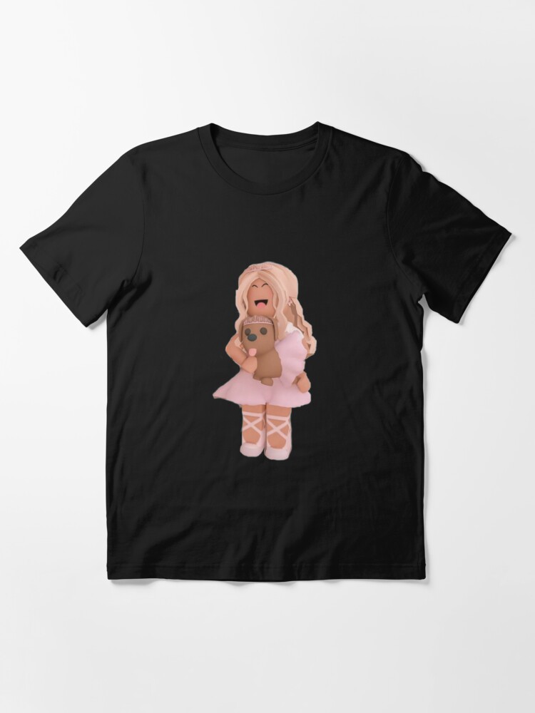 Roblox Girl With Her Puppy T Shirt By Katystore Redbubble - puppy shirt roblox