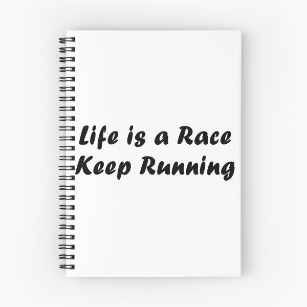 Artikelvorschau, Das Leben ist ein Rennen entworfen und verkauft von Running-Icon.