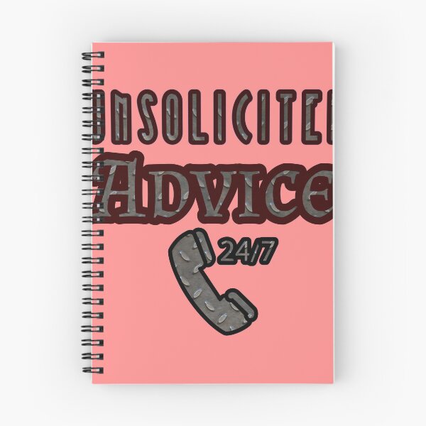 Item preview, Unsolicited advice  designed and sold by Catchystuff12.