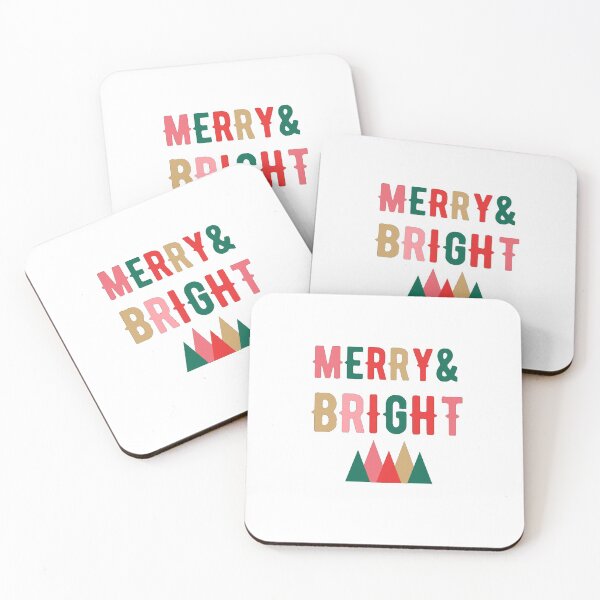 Item preview, Merry & Bright | Merry and Bright designed and sold by mycutepet.