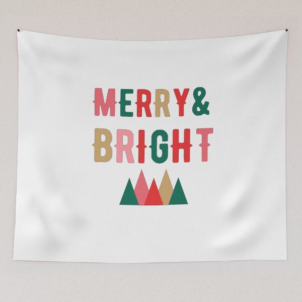 Item preview, Merry & Bright | Merry and Bright designed and sold by mycutepet.