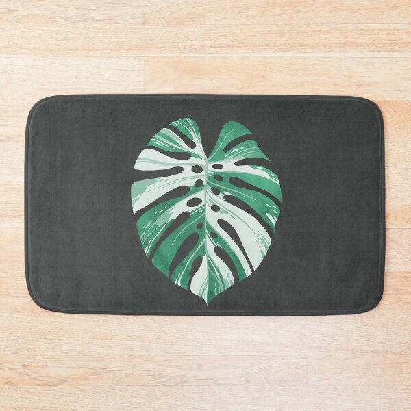Item preview, Monstera deliciosa variegata leaf designed and sold by Iker Paz Studio.