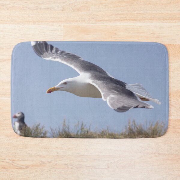 Item preview, Seagull in flight designed and sold by HaleyRedshaw.