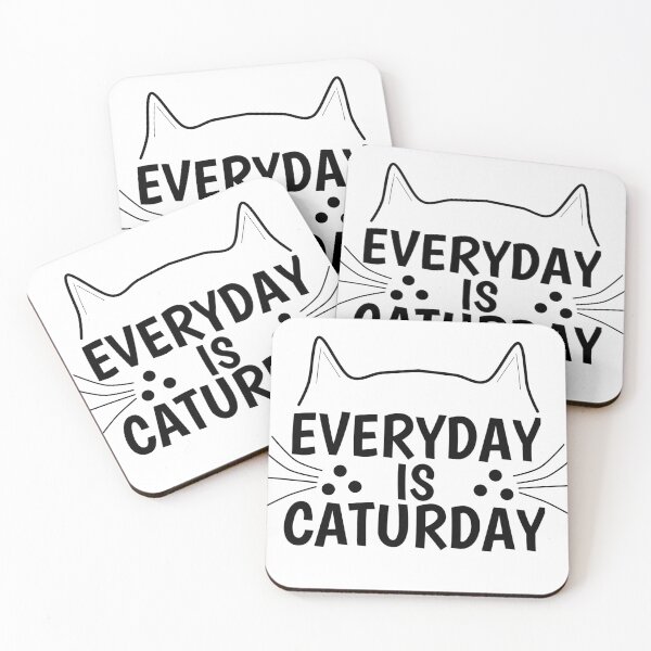 Item preview,  Everyday is caturday designed and sold by wiwiart.