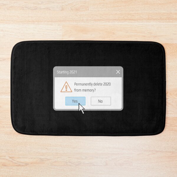 Item preview, Permanently Delete 2020 From Memory?, 2021 New Years Funny designed and sold by The Princess Saves Herself.