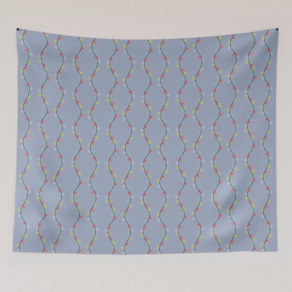 Item preview, Baby Blue Christmas Lights designed and sold by dovedesign.
