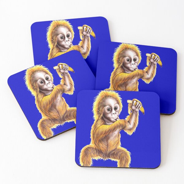 Item preview, Where did my banana go?(blue) designed and sold by SaxonArtDesign.
