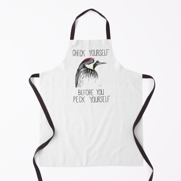 Item preview, Check Yourself Before You Peck Yourself (Acorn Woodpecker) designed and sold by LauraWolfArtist.