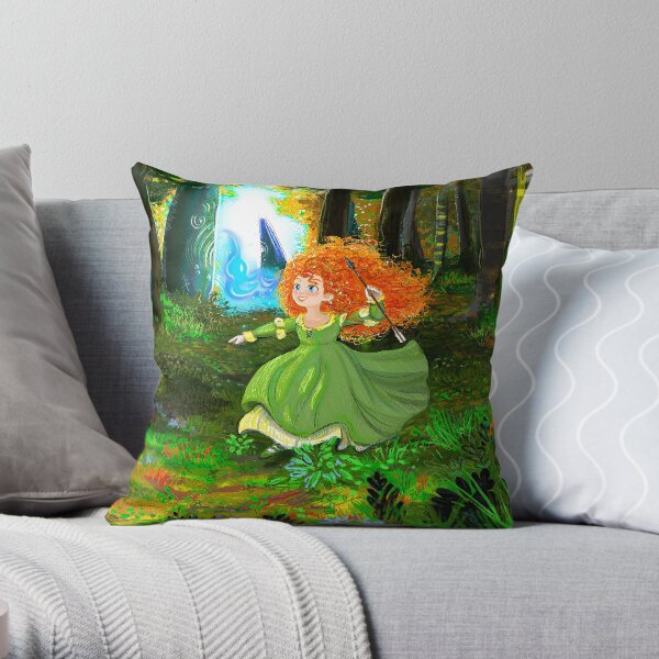 * WILD LASS * (CUSHION) Throw Pillow