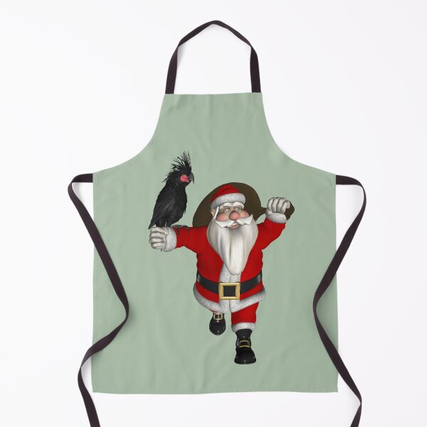Item preview, Santa Claus Loves Cockatoos designed and sold by Mythos57.