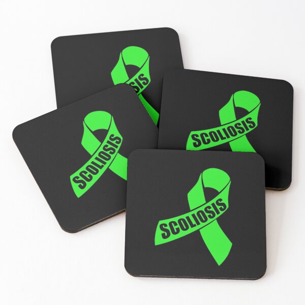 Item preview, Scoliosis ribbon designed and sold by mederDESIGNS.