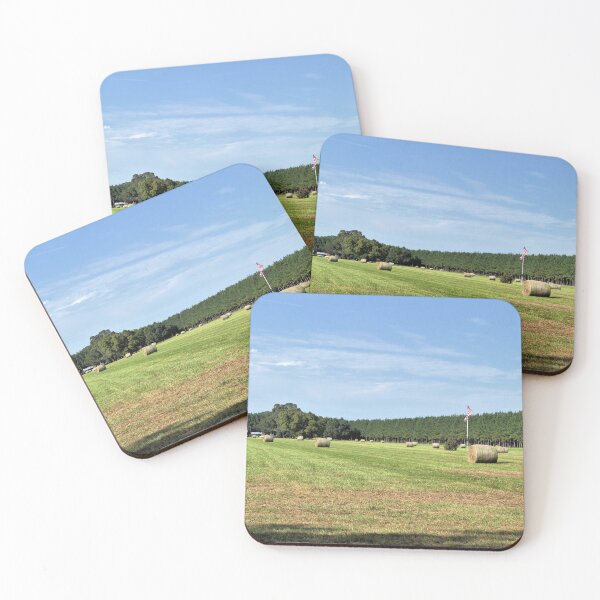 Item preview, Rolled Hay Bales - Alabama Panorama designed and sold by jtrommer.