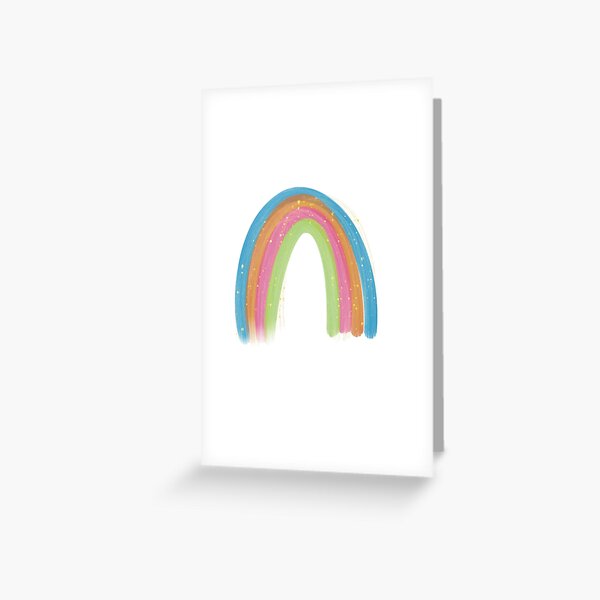 Tarjetas De Felicitacion Beb C3 Arcoiris Redbubble